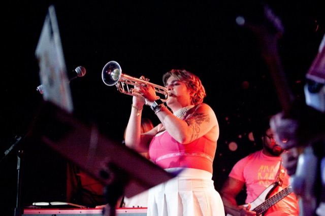 AZUL performing at The Pinhook