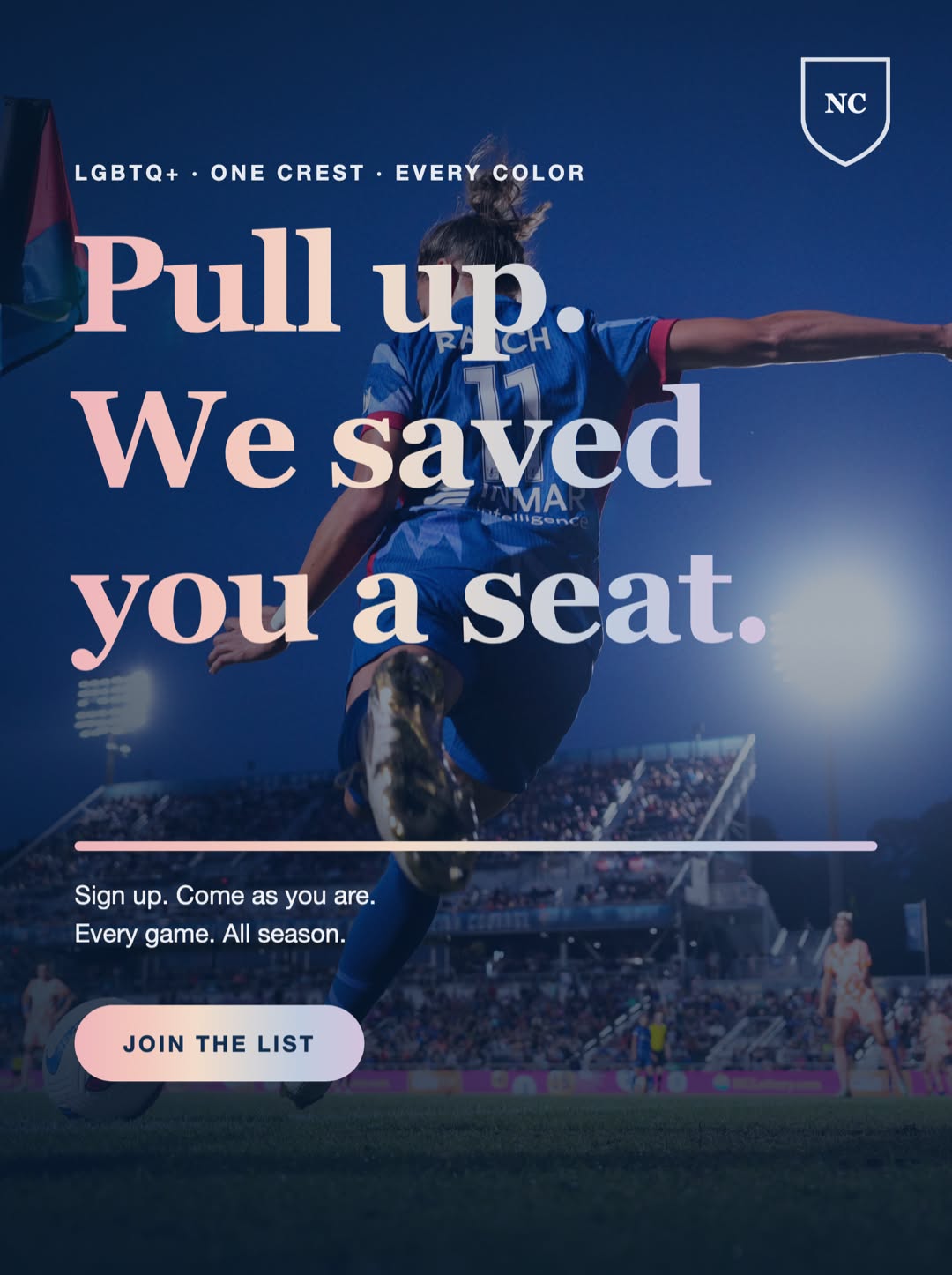 Ad variant B: Home In Our Stands